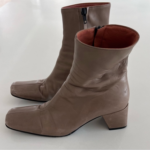 Enrico Antinori Italian Leather Boots Sz 37 (US7) - Picture 1 of 9